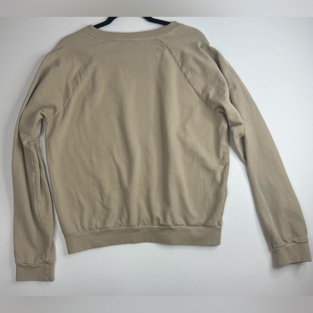 Talentless Elements Crew Neck Tan Sweatshirt Wome… - image 3